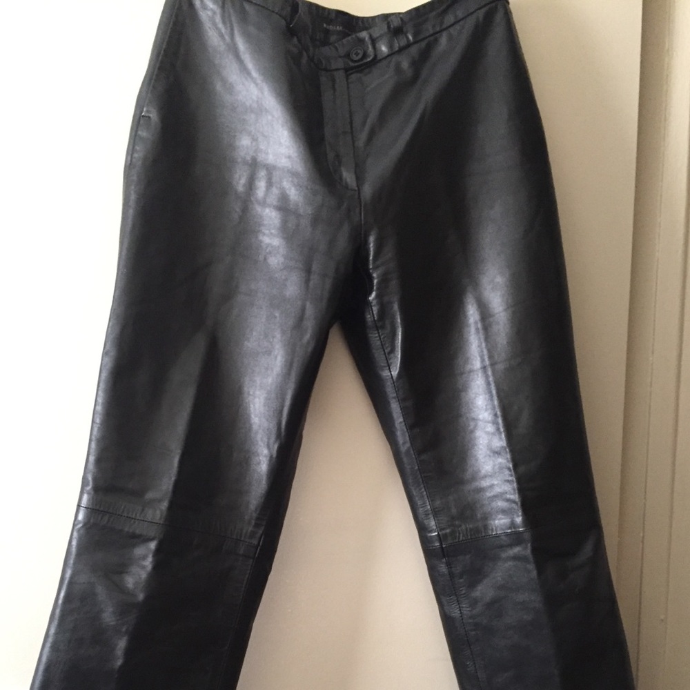 VINTAGE GENUINE LEATHER PANTS !